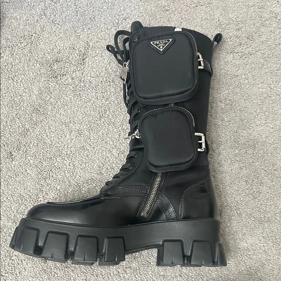 Prada Monolith Boots - Picture 8 of 13